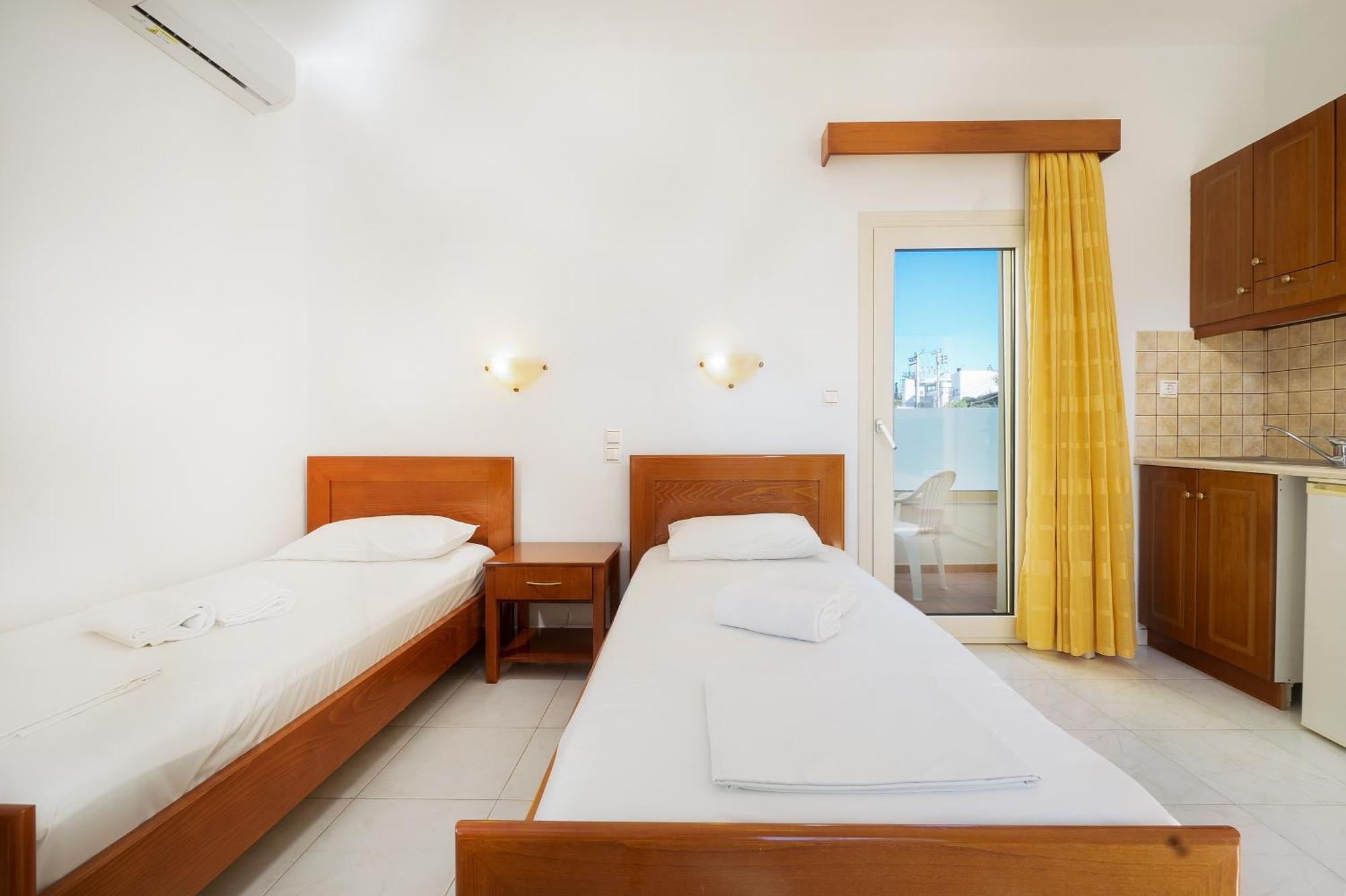 Aparthotel Georgina Agia Marina Exterior foto
