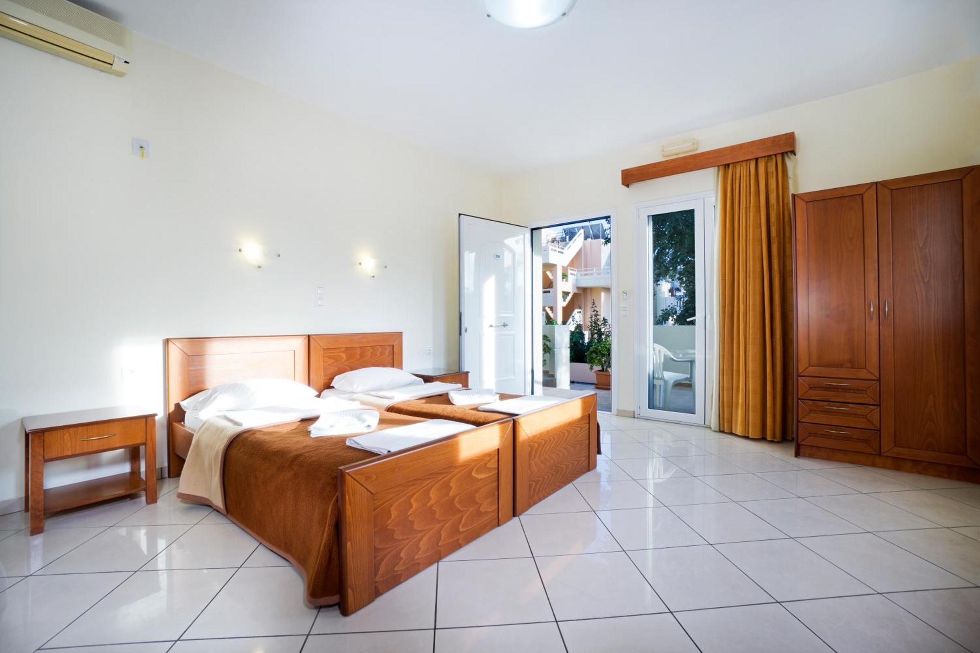 Aparthotel Georgina Agia Marina Exterior foto